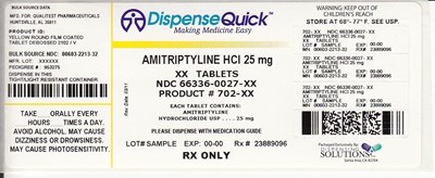 Ndc 66336-0027-xx (Ndc 66336 0027 Xx      Qualitest)